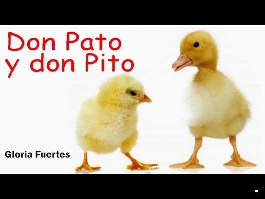 Poema Don pato y Don Pito
