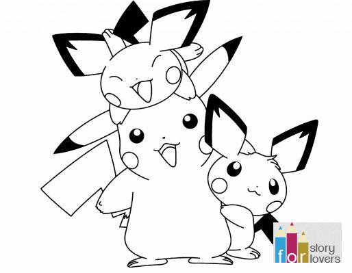 Dibujos para niños y niñas de Pokémon