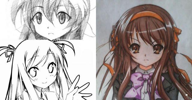Dibujos para niños y niñas de Anime