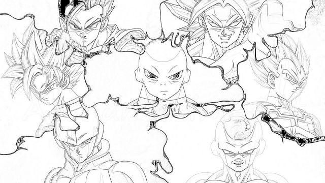 Dibujos para niños y niñas de Dragon Ball