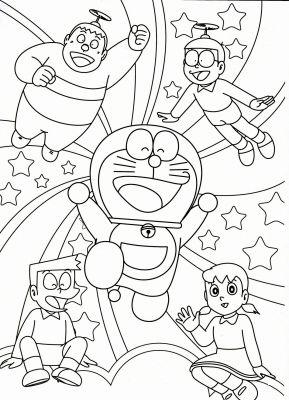 Dibujos para niños y niñas de Doraemon