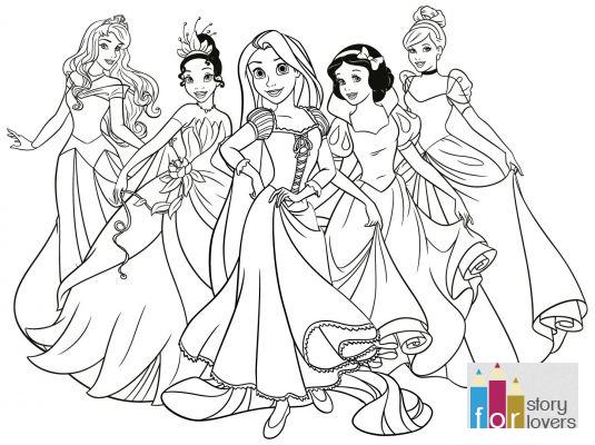 ⓵ Dibujos para niños y niñas de Disney - Forstorylovers ®