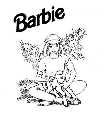 Dibujos para niños y niñas de Barbie