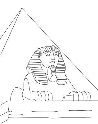 ⓵ Dibujos de Egipto para niños y niñas - Forstorylovers ®