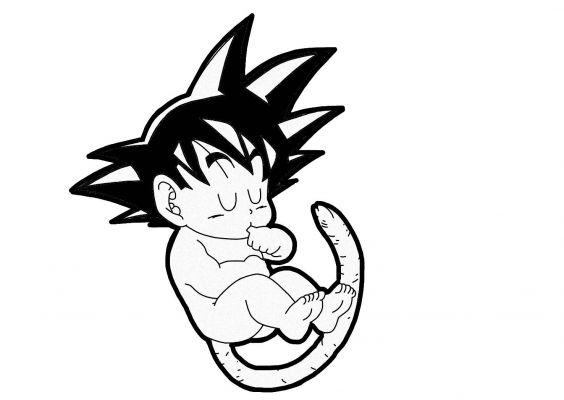 Dibujos para niños y niñas de Goku