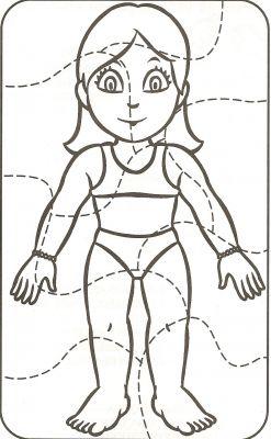 ⓵ Dibujos del cuerpo humano para niños y niñas - Forstorylovers ®