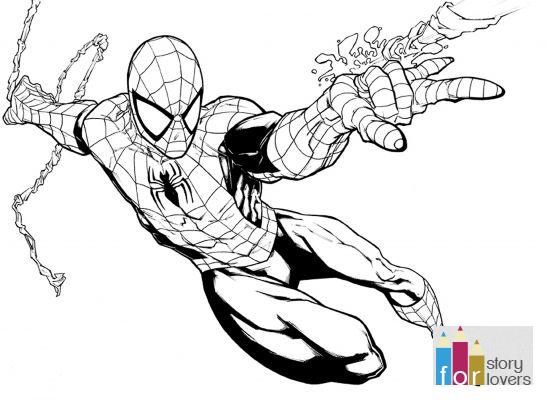 Dibujos para niños y niñas de Spiderman