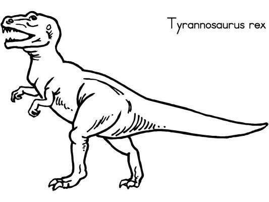  ⓵ Dibujos de dinosaurios para niños y niñas