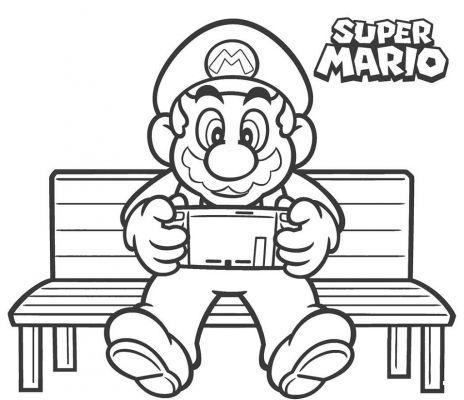 Dibujos para niños y niñas de Mario Bros