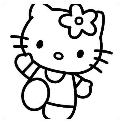  ⓵ Dibujos para niños y niñas de Hello Kitty