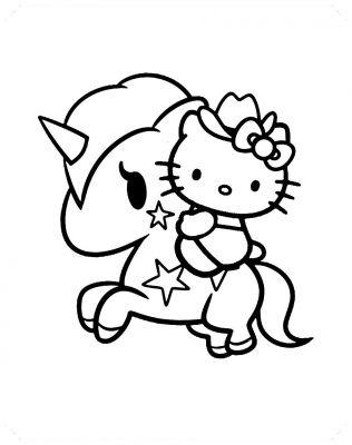 Dibujos para niños y niñas de Hello Kitty