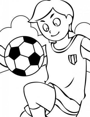 ⓵ Dibujos de fútbol para niños y niñas - Forstorylovers ®
